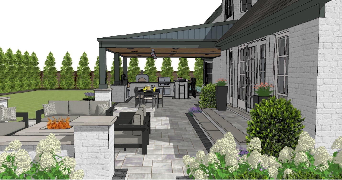 Landscape master plan design